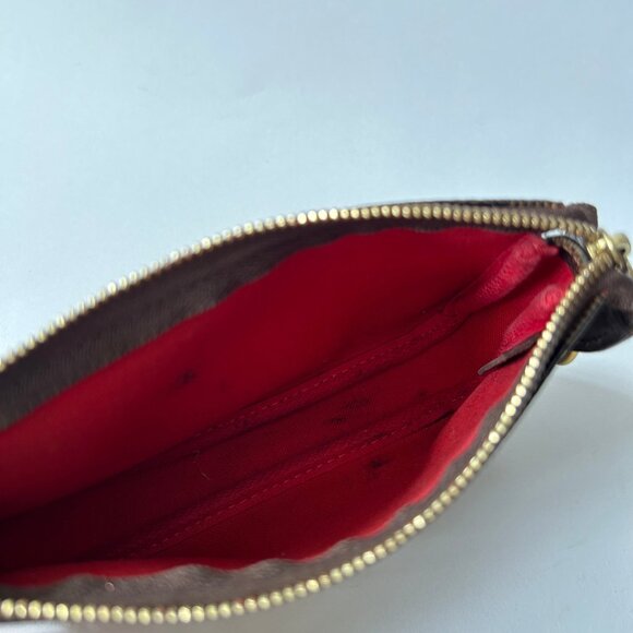 LOUIS VUITTON DAMIER EBENE MINI POCHETTE ACCESSOIRES - Picture 11 of 11